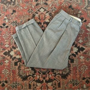 Men’s Raquet Club slate grey pleated Dress pants | waist 41